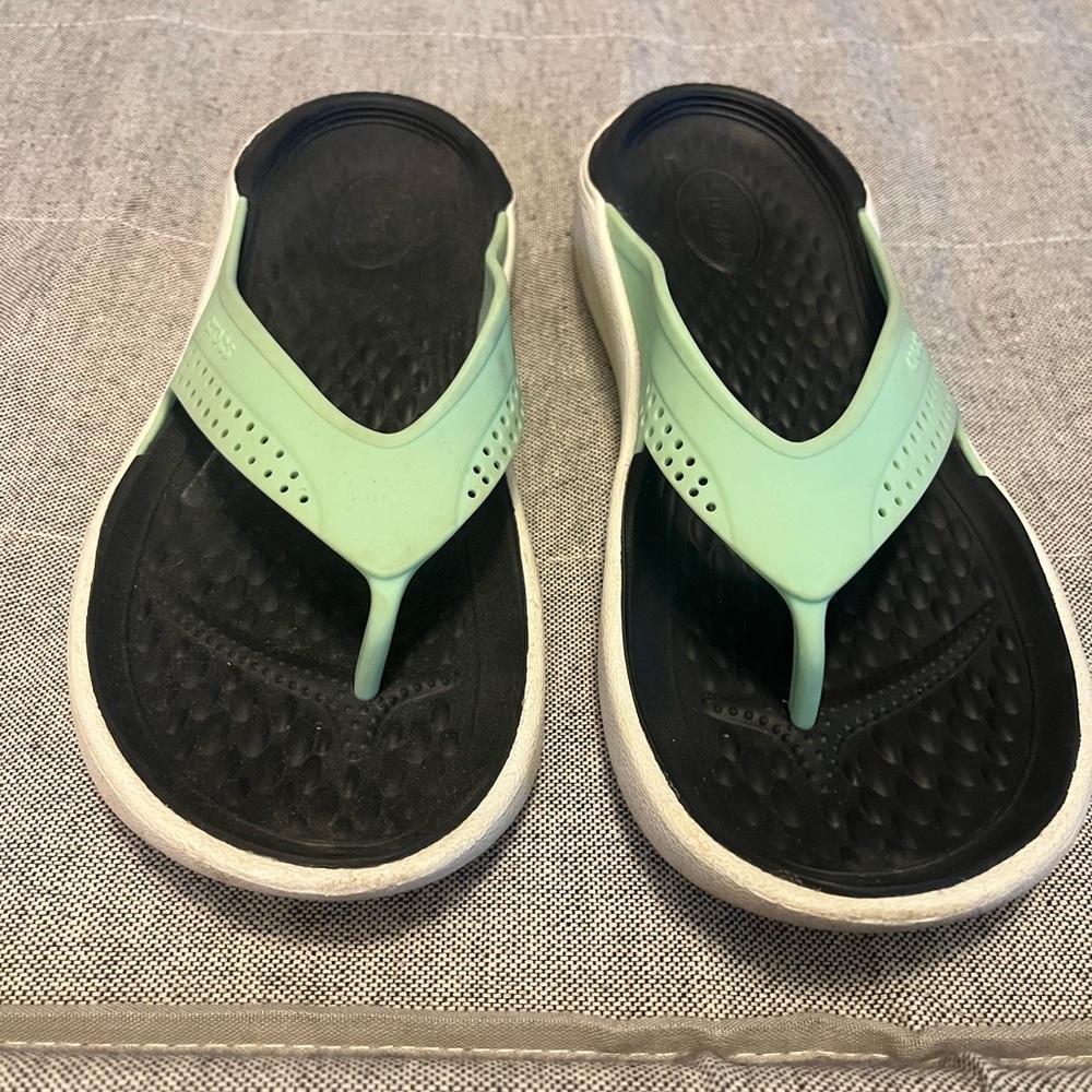 Crocs flip flops